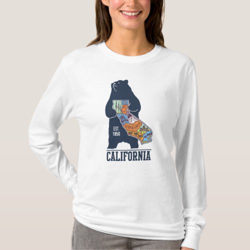  California Bear Golden State T_Shirt