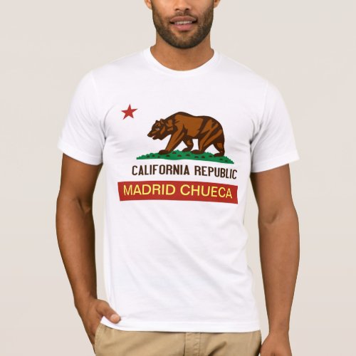 California Bear Madrid Osos Chueca Camiseta Shirt