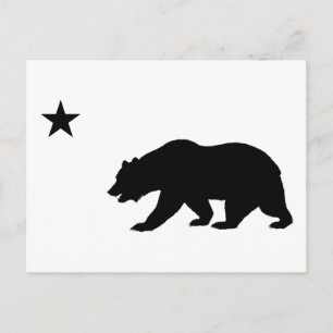 California Bear Postcard