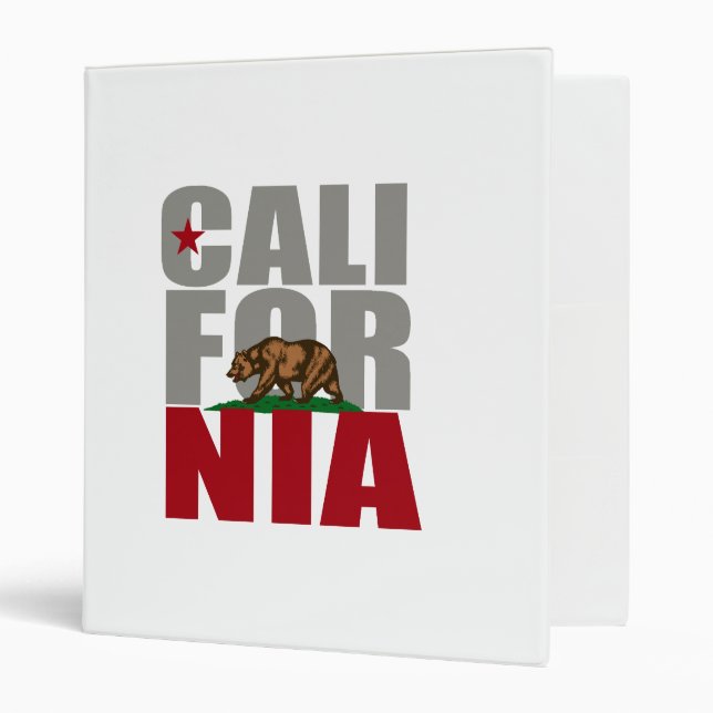 CALIFORNIA BEAR PRIDE - BINDER (Front/Inside)