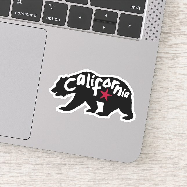 California Bear Sticker (Detail)