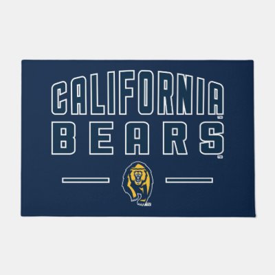 california gold script doormat zazzle com
