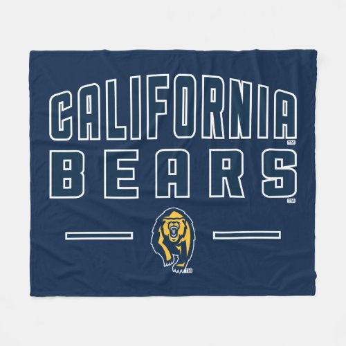 California Bears  Cal Berkeley 2 Fleece Blanket