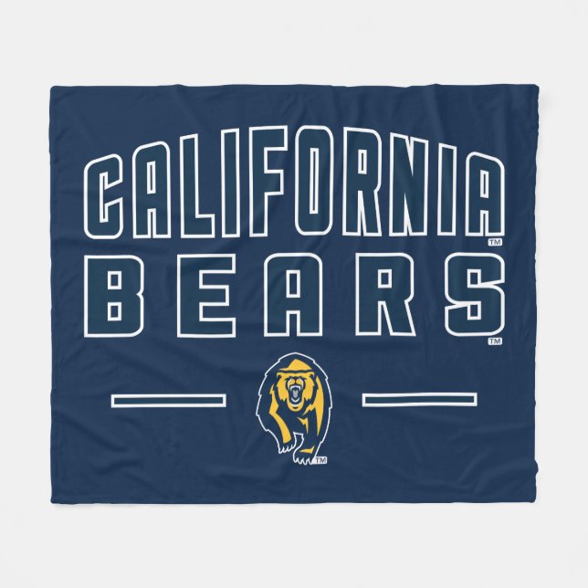 California Bears | Cal Berkeley 2 Fleece Blanket (Front (Horizontal))