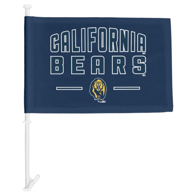California Bears | Cal Berkeley 5 Car Flag (Front)