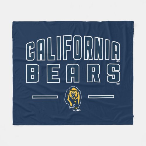 California Bears  Cal Berkeley 5 Fleece Blanket