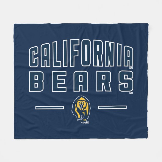 California Bears | Cal Berkeley 5 Fleece Blanket (Front (Horizontal))