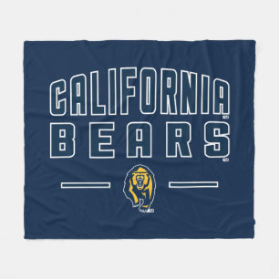 California Bears Cal Berkeley 5 Fleece Blanket