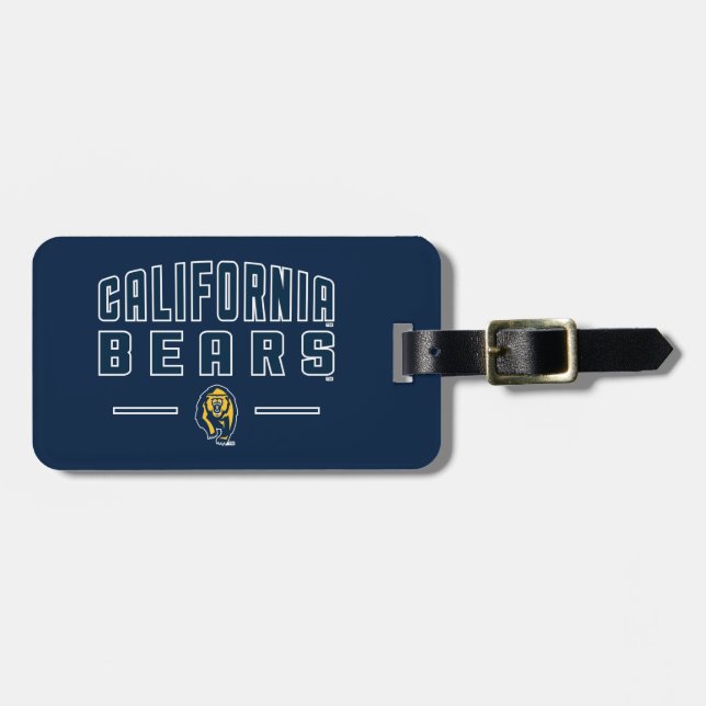 California Bears | Cal Berkeley 5 Luggage Tag (Front Horizontal)