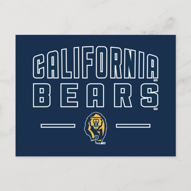 California Bears | Cal Berkeley 5 Postcard (Front)