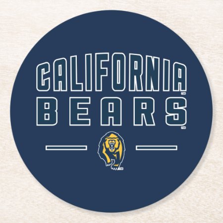 California Bears | Cal Berkeley 5 Round Paper Coaster