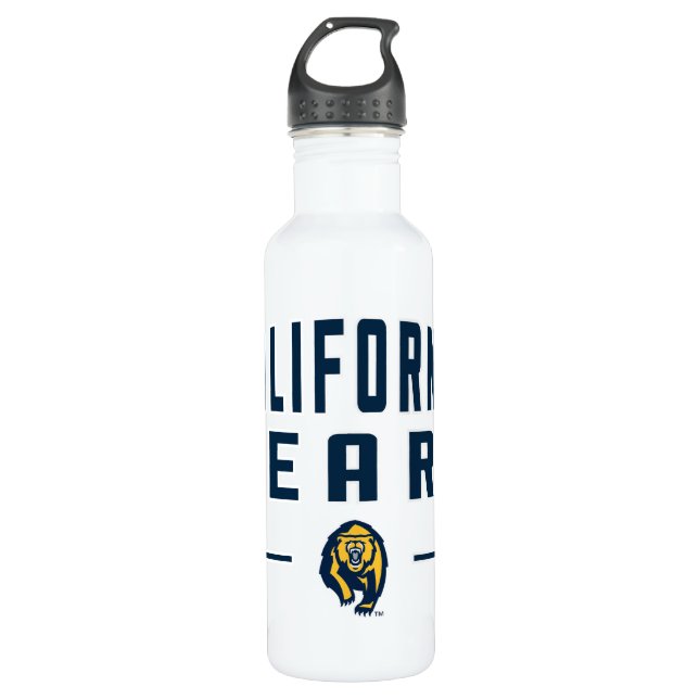California Bears | Cal Berkeley 5 Stainless Steel Water Bottle (Front)