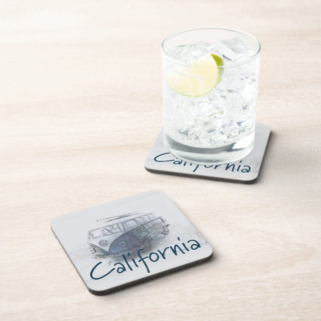 California Beverage Coaster (Right Side)