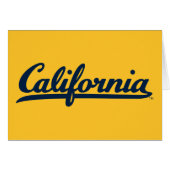 California Blue Script (Front Horizontal)