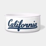 California Blue Script Bowl<br><div class="desc">Check out these new UC Berkeley designs! Show off your Cal Bear pride with these new UC Berkeley products. These make perfect gifts for the Bears student, alumni, family, friend or fan in your life. All of these Zazzle products are customizable with your name, class year, or club. Go Bears!...</div>