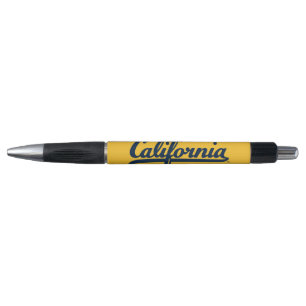 California Blue Script Pen