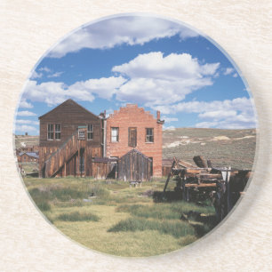 California, Bodie State Historic Park, An old Sandstone Coaster