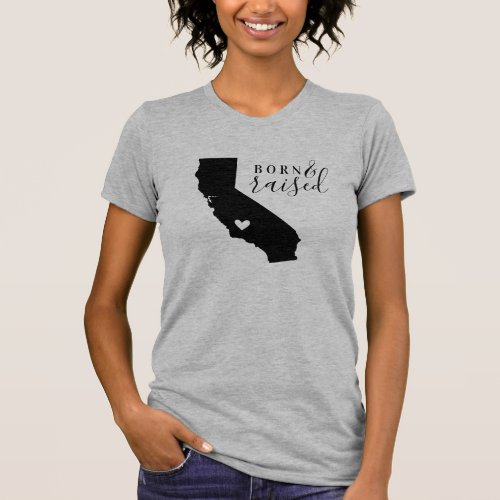 California Born and Raised State Tee