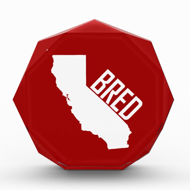 California Bred Award (Front)