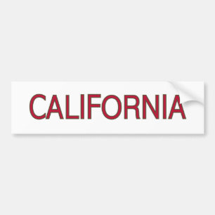 California Bumper Sticker