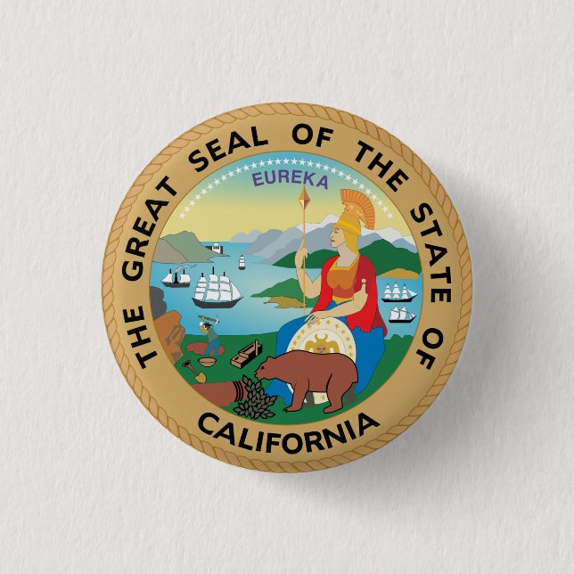 California Button (Front)