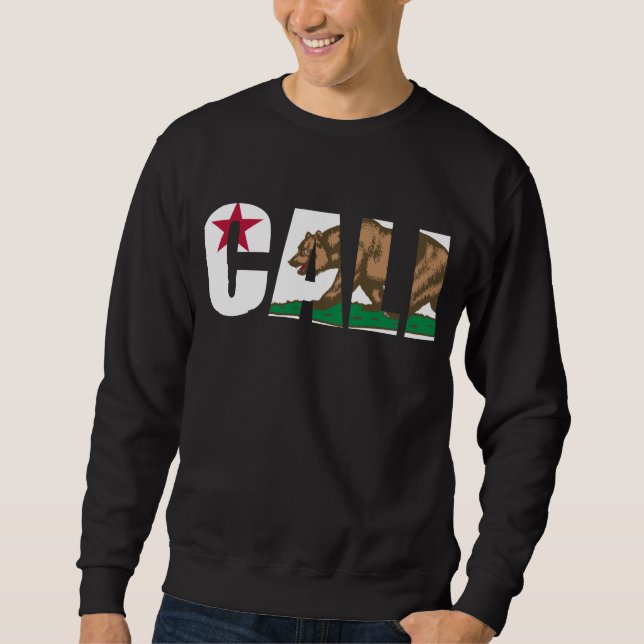 California Cali Flag Sweatshirt (Front)
