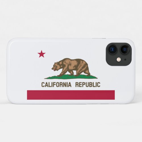 California Cali Republic Bear Flag US States Case