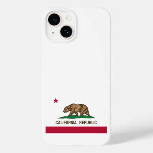 California Cali Republic Bear Flag US States Case