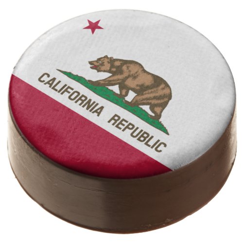 California Cali Republic Bear Flag US States Chocolate Covered Oreo