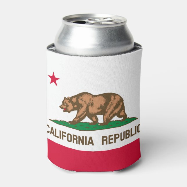 California Can Cooler (Can Front)