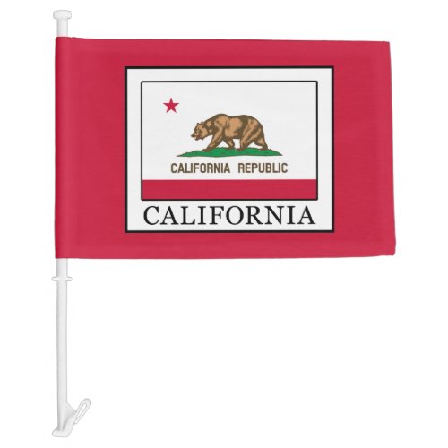 California Car Flag