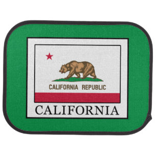 California Car Floor Mat