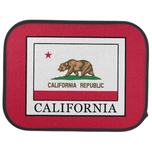 California Car Mat