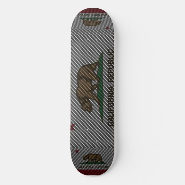 California Carbon Fiber Skateboard (Front)
