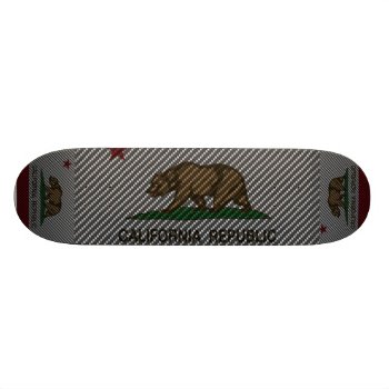 California Carbon Fiber Skateboard by LgTshirts at Zazzle