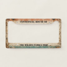 California Centennial Mother Road Plate