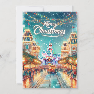 California Christmas Spectacle: Scenic Holiday Card
