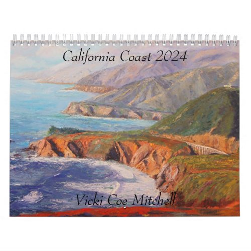 California Coast 2024 Calendar