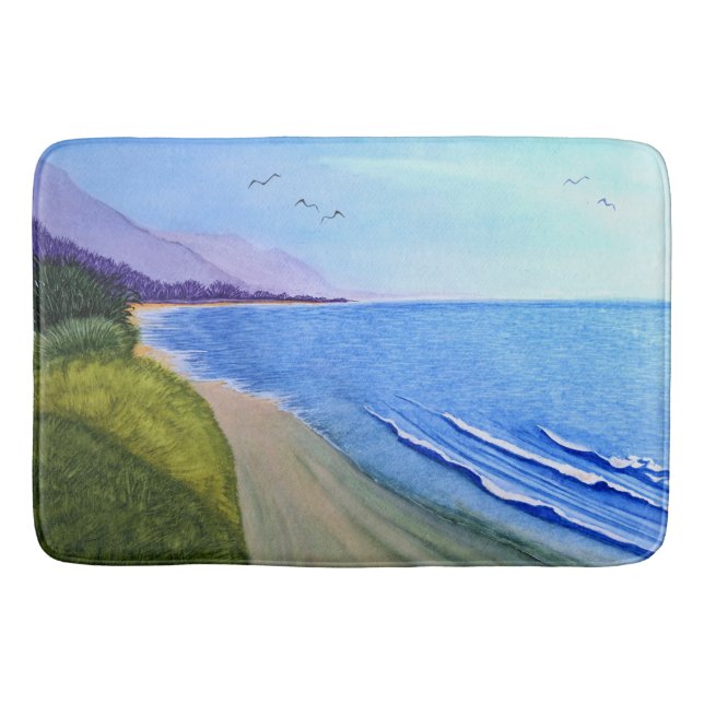 California Coast  Bath Mat (Front)