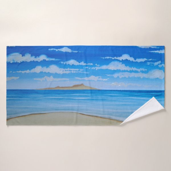 Tropical Island Bath Towel