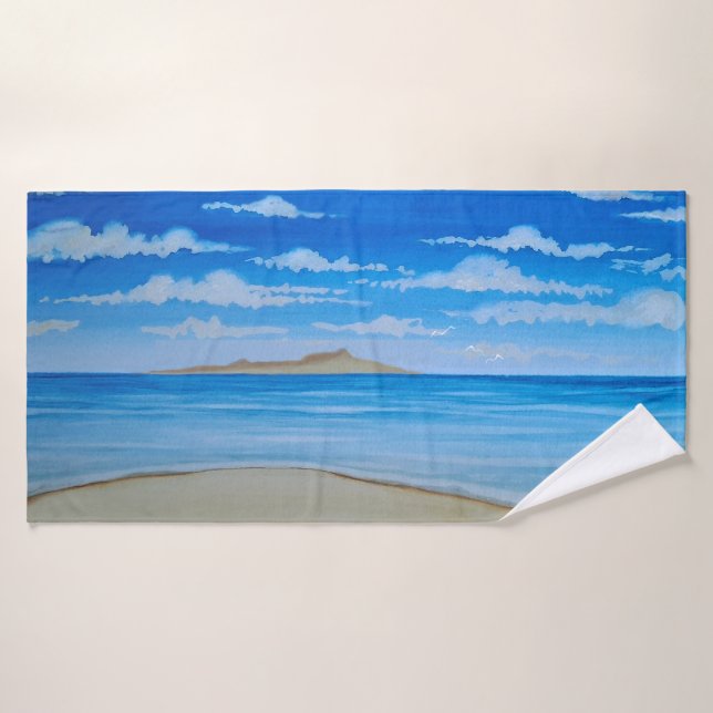 California Coast  Bath Towel (Bath Towel)