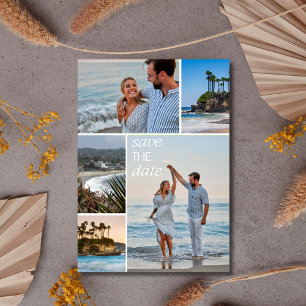 California Coast Beach Wedding Save the Date