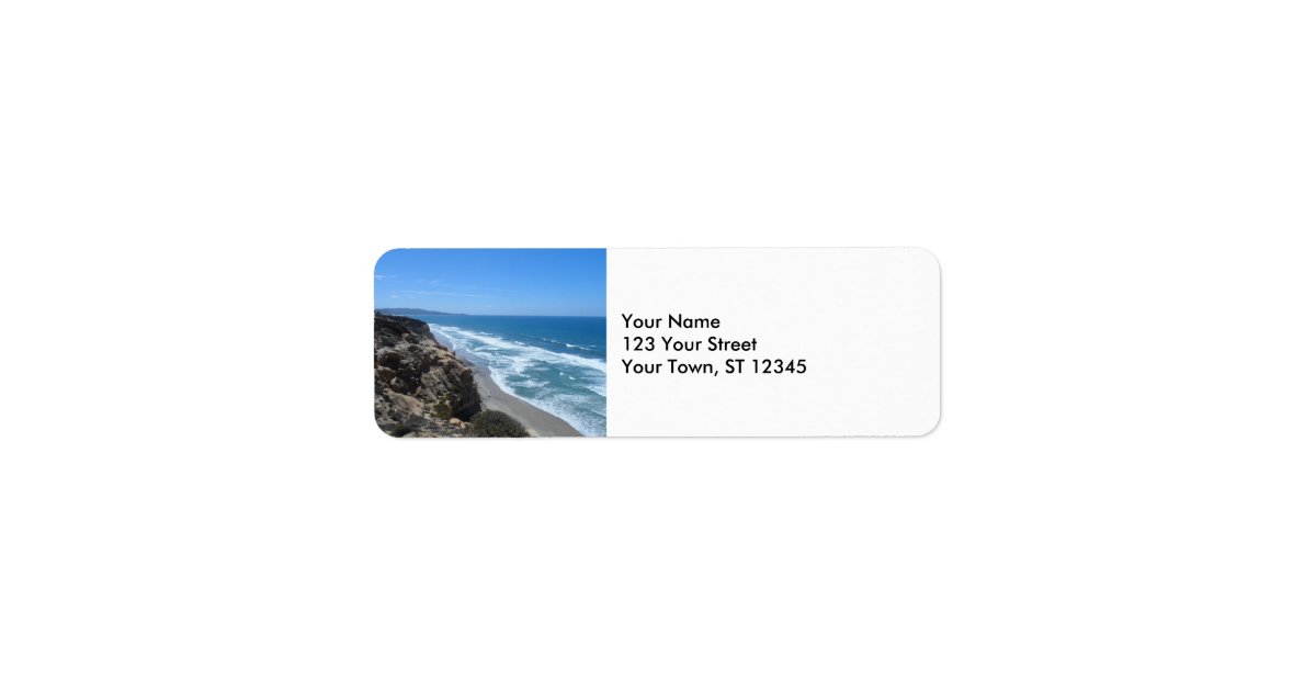 California Coast Label | Zazzle
