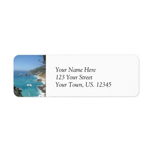 California Coast Label