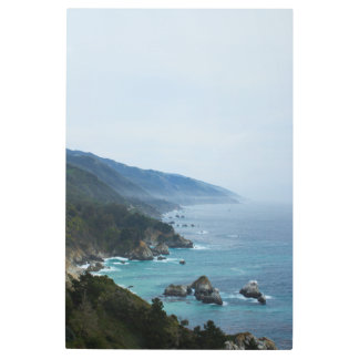 California Coast Metal Print