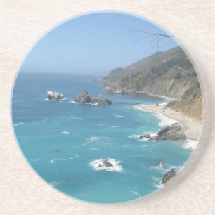 California Coast Sandstone Coaster