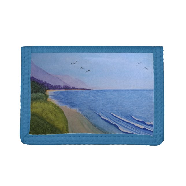 California Coast  Trifold Wallet (Front)
