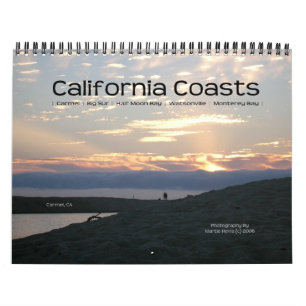 California Coastline - Calendar