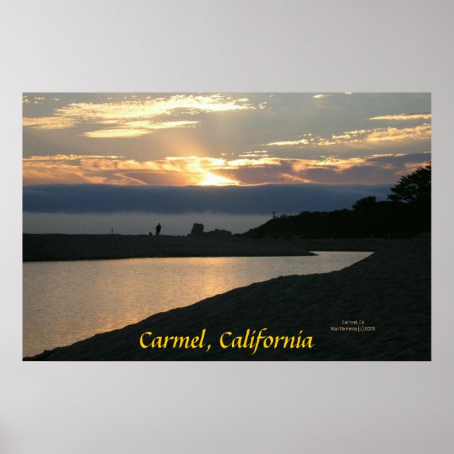 California Coastline - Carmel - Poster (Front)