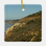 California Coastline Scenic Travel Landscape Ceramic Ornament